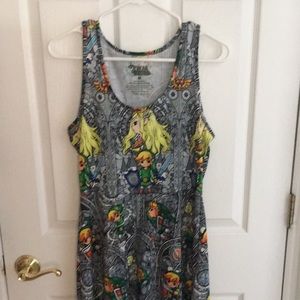 SOLD FYE Cute tank dress Legend of Zelda Ladies Medium